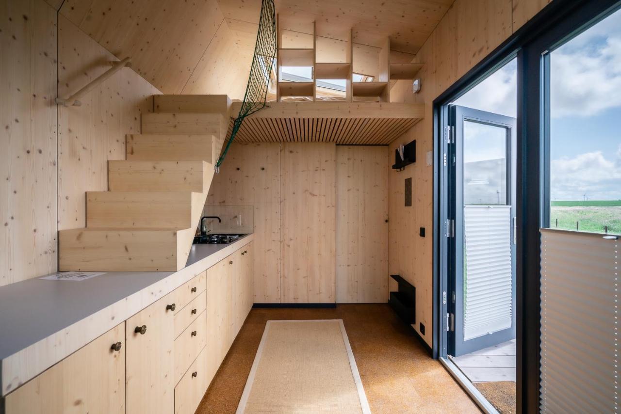 Tiny House Pioneer 18 Zur Meerseite - Green Tiny Village Harlesiel Carolinensiel Buitenkant foto