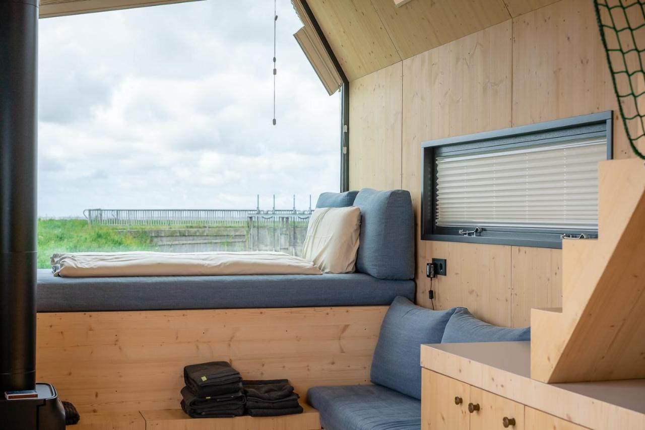Tiny House Pioneer 18 Zur Meerseite - Green Tiny Village Harlesiel Carolinensiel Buitenkant foto