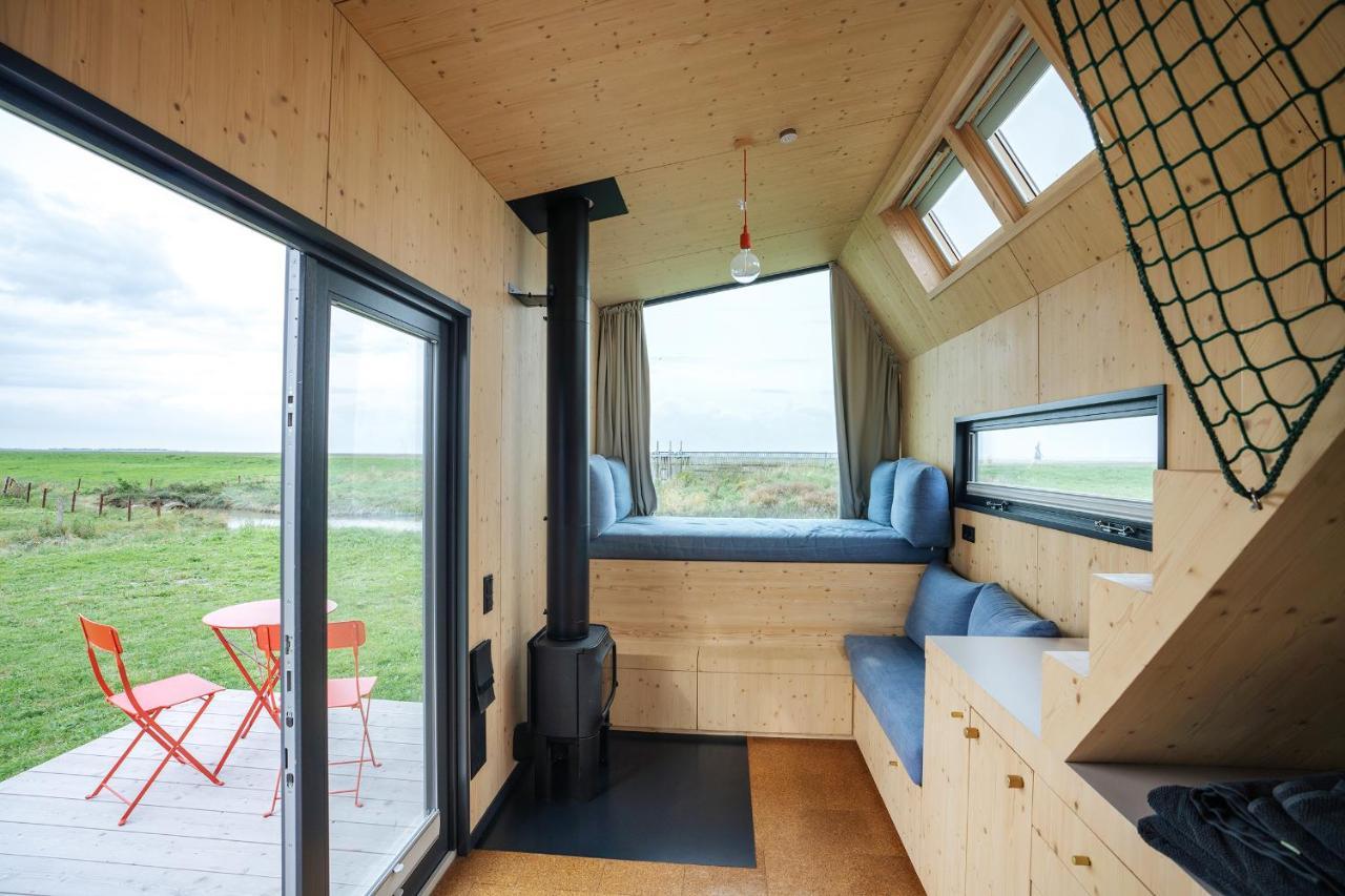 Tiny House Pioneer 18 Zur Meerseite - Green Tiny Village Harlesiel Carolinensiel Buitenkant foto