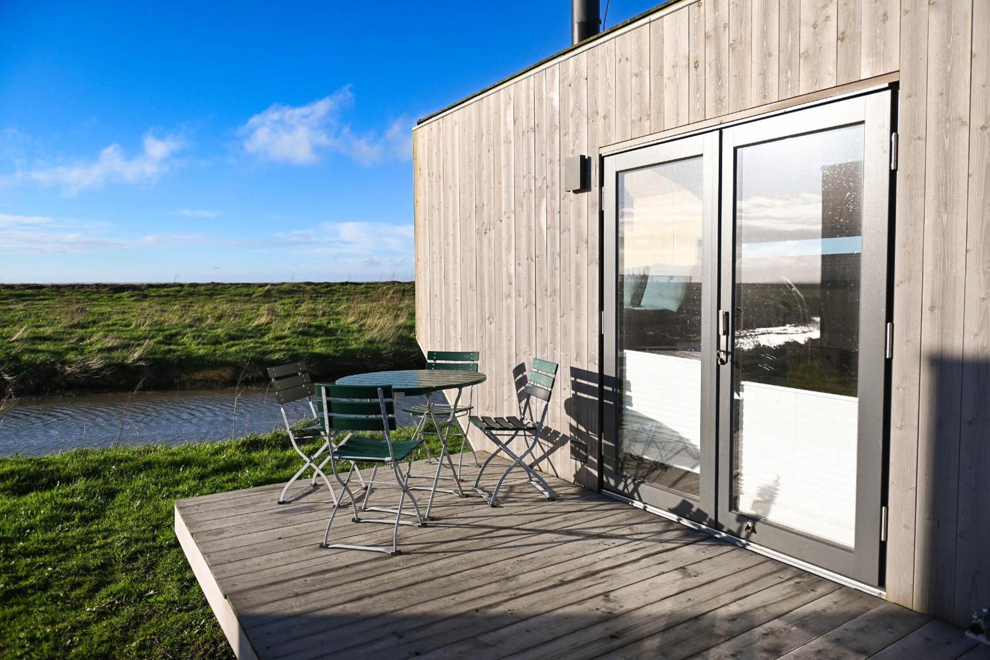 Tiny House Pioneer 18 Zur Meerseite - Green Tiny Village Harlesiel Carolinensiel Buitenkant foto