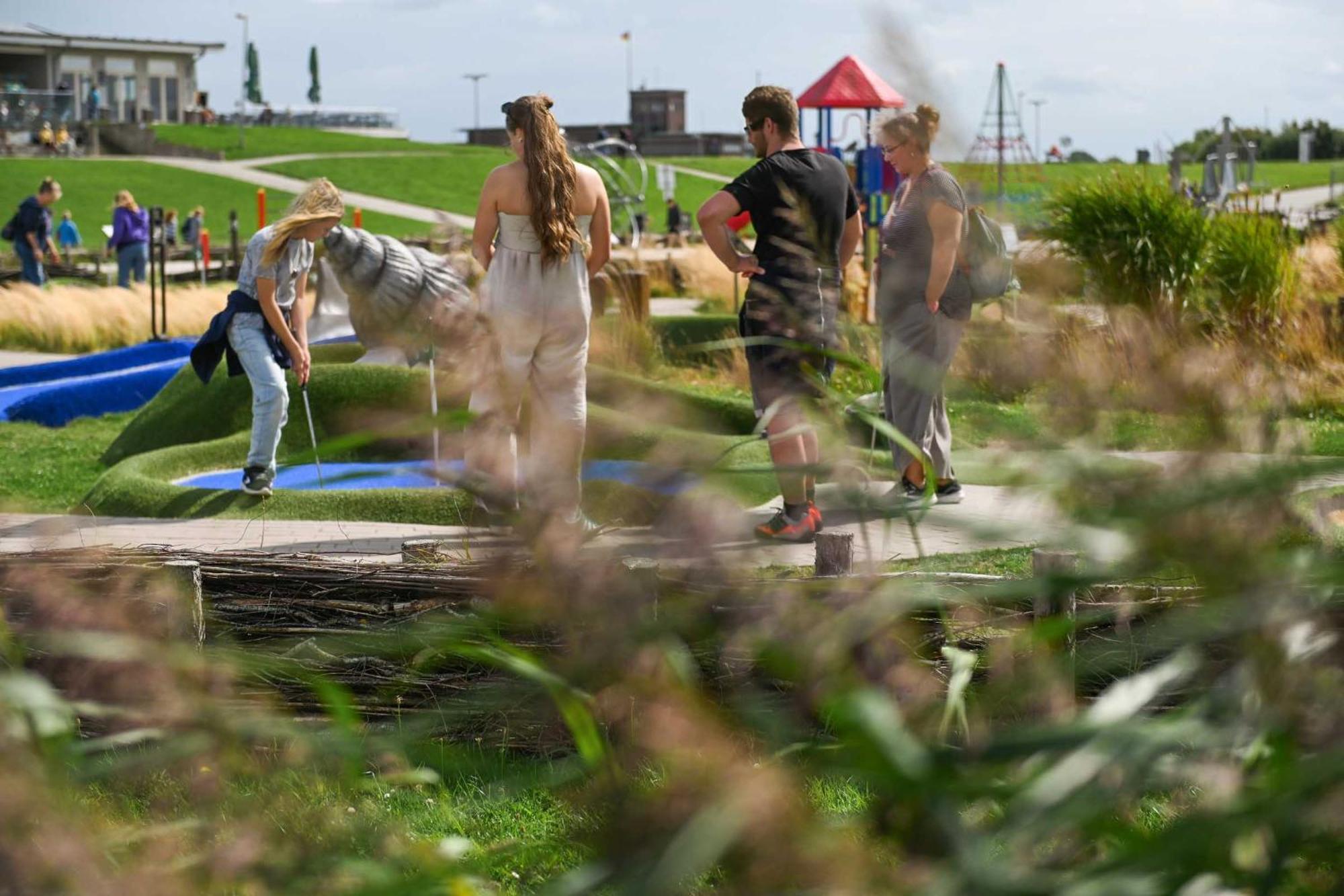 Tiny House Pioneer 18 Zur Meerseite - Green Tiny Village Harlesiel Carolinensiel Buitenkant foto